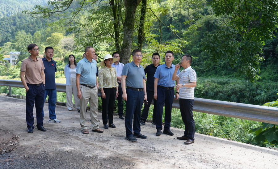 集團黨委書記、董事長肖志勇赴古丈縣鲇溪村調研指導鄉村振興工作
